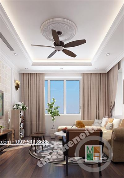 Mẫu thiết kế nội thất biệt thự SPLENDORA Bắc An Khánh