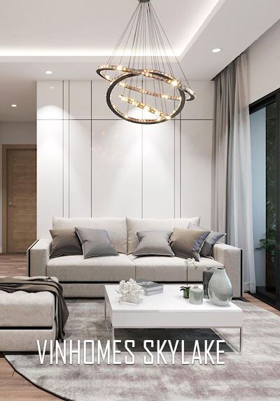 Thiết kế nội thất chung cư Vinhomes SkyLake sang trọng, tinh tế