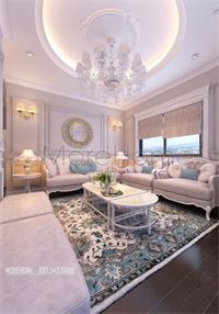 Mẫu thiết kế nội thất căn hộ Ruby Tower - chị Trang 