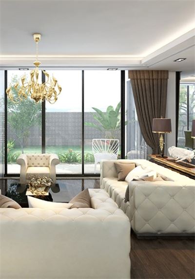 Mẫu thiết kế nội thất biệt thự cao cấp hiện đại tại Tp Vinh Nghệ An