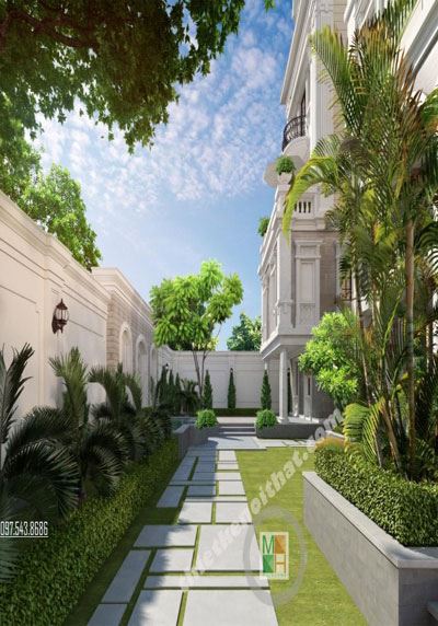 Mẫu thiết kế biệt thự cao cấp tại nghệ an