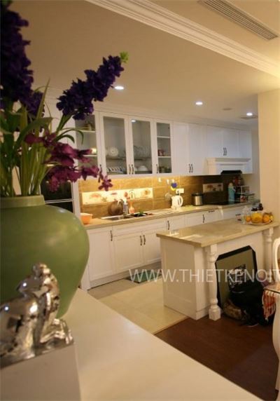 Công trình thi công nội thất chung cư Mandarin Garden - Chị Lan