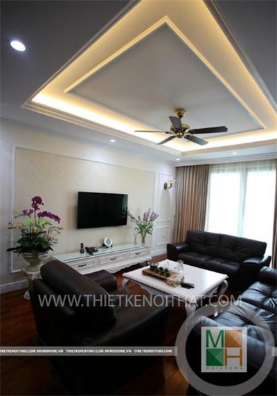 Công trình thi công nội thất tại Mandarin Garden Hòa Phát - Mr Tuấn