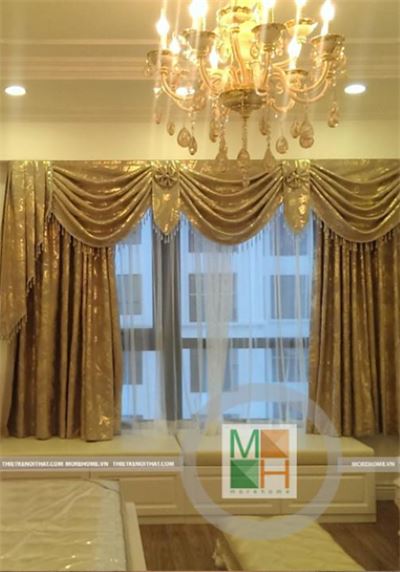Công trình thi công nội thất chung cư Times City phong cách tân cổ điển - Chị Hà Anh