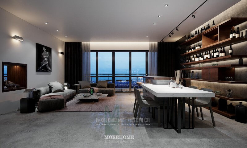 Mẫu thiết kế nội thất phòng khách chung cư sang trọng và tinh tế Khám phá các mẫu trang trí phòng khách cao cấp