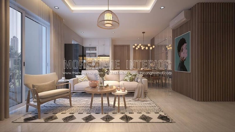Trang trí nội thất phòng khách hiện đại với gam màu nâu sữa ấm áp Chiêm ngưỡng các mẫu thiết kế phòng khách sang trọng tinh tế
