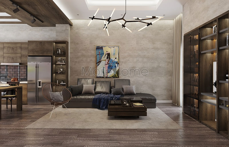 Thiết kế nội thất phòng khách đẹp với mẫu sofa hiện đại tạo điểm nhấn cho căn phòng Ngắm nhìn các mẫu thiết kế phòng khách đẹp nhất