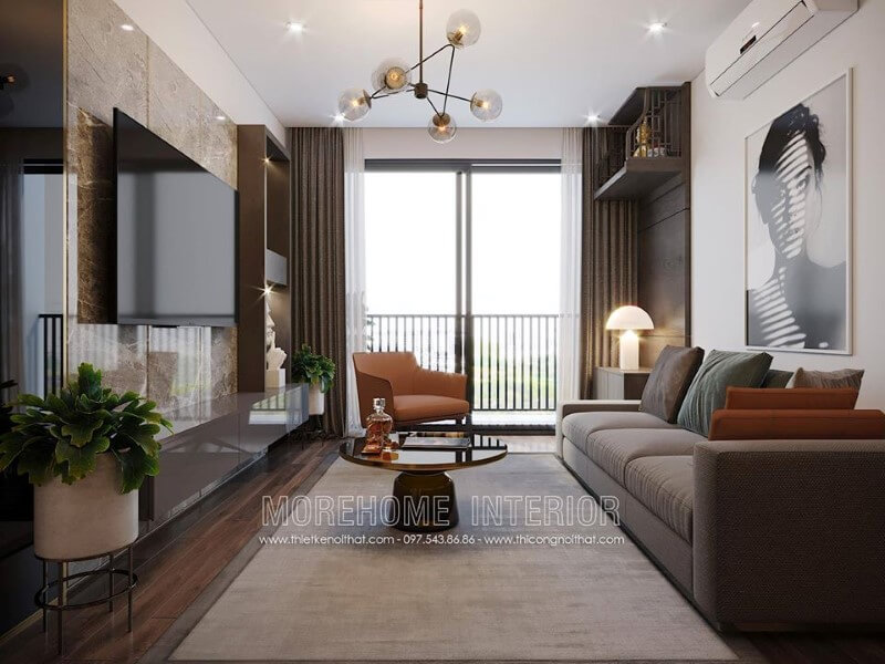 Thiết kế phòng khách tại Hà Nội