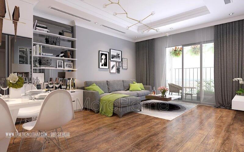 .
Chung cư Park Hill được thiết kế hiện đại với kiến trúc độc đáo, trang trí bằng các bức tranh treo tường mang lại sự ấn tượng khác biệt so với những mẫu thiết kế truyền thống có mảng tường đơn sắc.